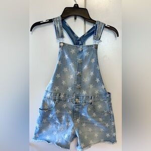 Jordache Star Jean Overalls Girls size XL 14/16